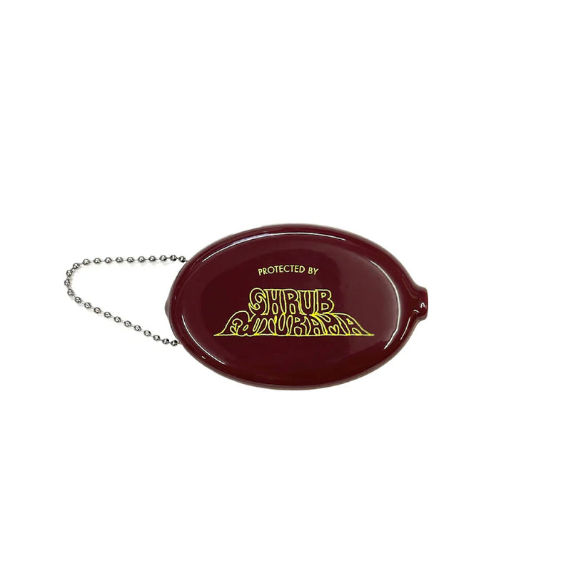 Footurama / Shrub - Coin Pouch  Maroon - Keychain